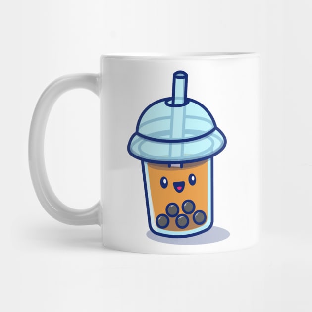 Cute Bubble Tea Boba Milk by Catalyst Labs